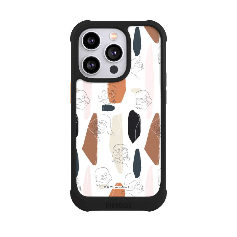 iPhone 14 Pro NIVOmax Dunkle Seite Line Art