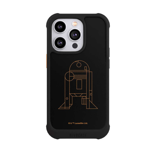 Apple iPhone 14 Pro NIVOmax R2D2 Dessin au trait