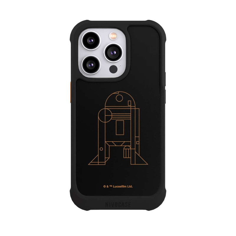 iPhone 14 Pro NIVOmax R2D2 Dessin au trait