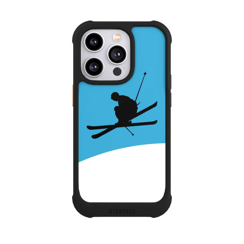 iPhone 14 Pro NIVOmax Ski Illustration