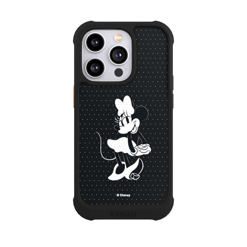 iPhone 14 Pro NIVOmax Minnie Frech Schwarz