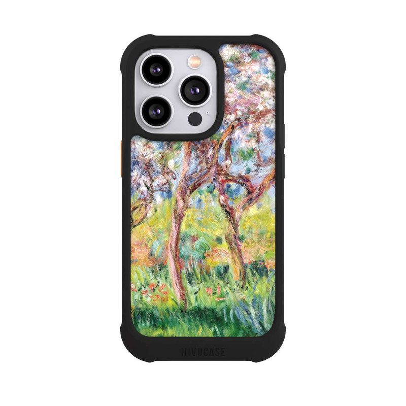 iPhone 14 Pro NIVOmax Der Printemps in Giverny von Claude Monet