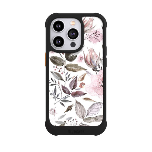 Apple iPhone 14 Pro NIVOmax Aquarell braune Rosenblüten