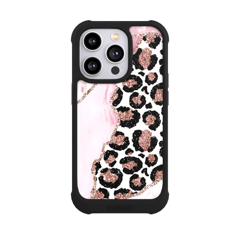iPhone 14 Pro NIVOmax Patterns and Textures Smooth Pink