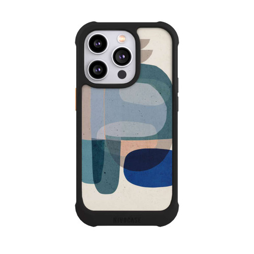 Apple iPhone 14 Pro NIVOmax Pierres n° 3 Bleu