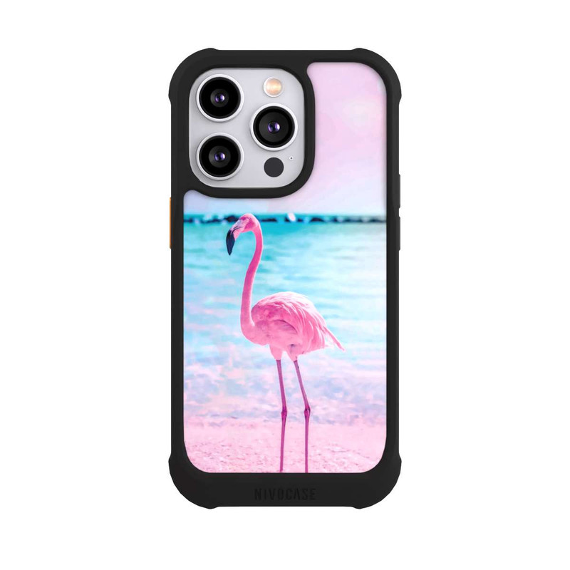 iPhone 14 Pro NIVOmax Rosa Flamingo