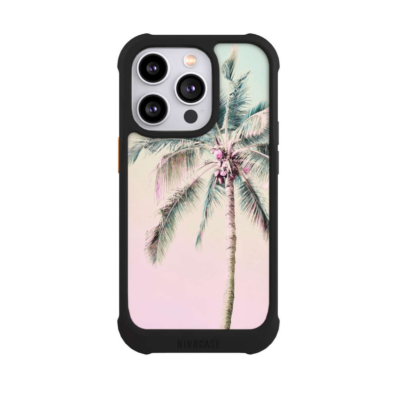 iPhone 14 Pro NIVOmax Palme Pastell