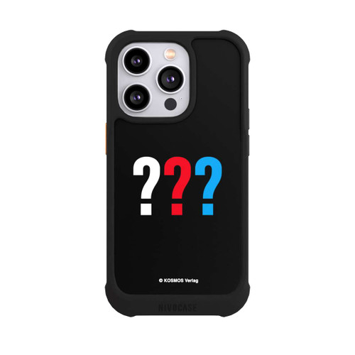 Apple iPhone 14 Pro NIVOmax Drei Fragezeichen Logo