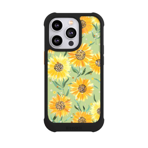 Apple iPhone 14 Pro NIVOmax Sunflowers Green