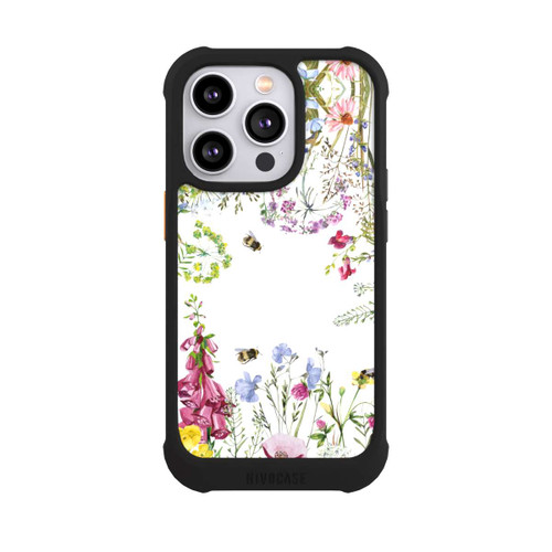 Apple iPhone 14 Pro NIVOmax Sommerwiese Wildblumen Rahmen