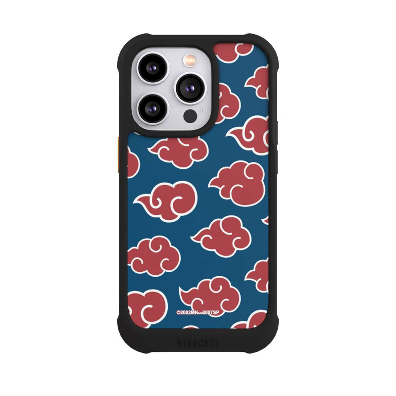 iPhone 14 Pro NIVOmax Akatsuki Pattern Blue