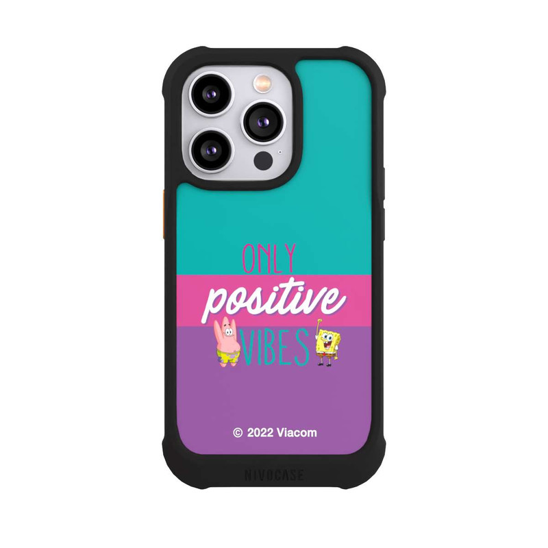 iPhone 14 Pro NIVOmax  Spongebob - Only Positive Vibes