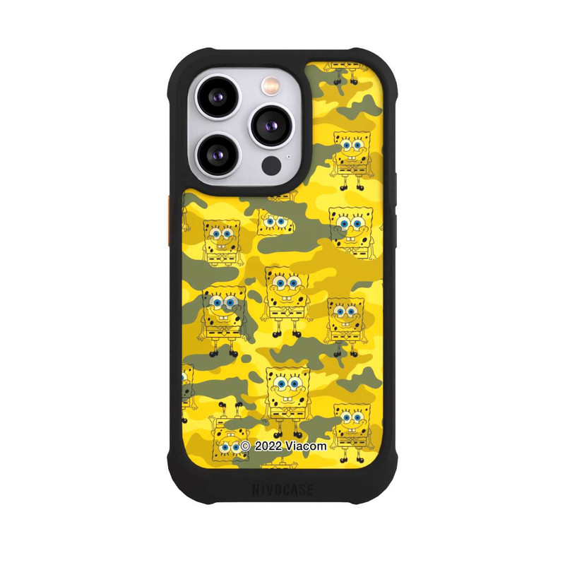 iPhone 14 Pro NIVOmax Spongebob-Army Design