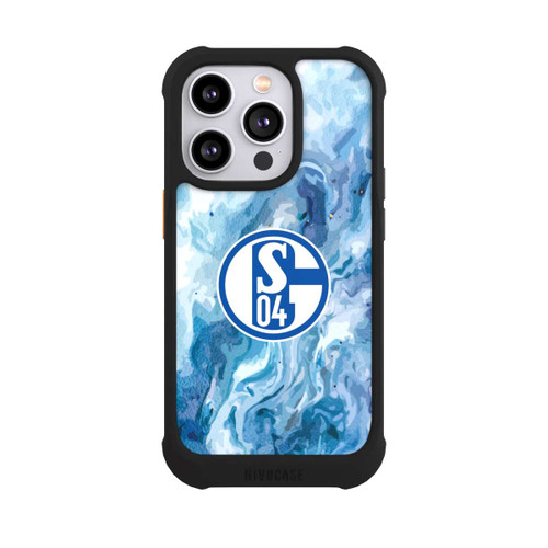 Apple iPhone 14 Pro NIVOmax Schalke 04 Flüssig Blau