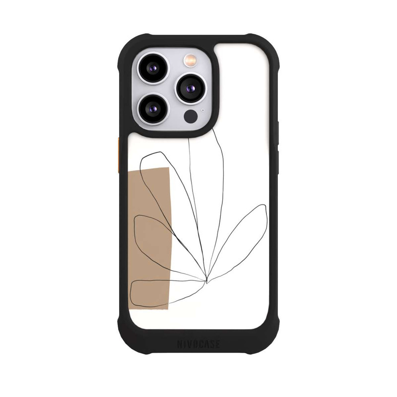 iPhone 14 Pro NIVOmax Blumen und Formen Nr. 2 - Anastasia Sawall