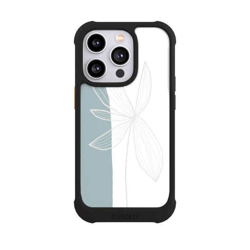 iPhone 14 Pro NIVOmax Blumen und Formen Nr. 3 - Anastasia Sawall