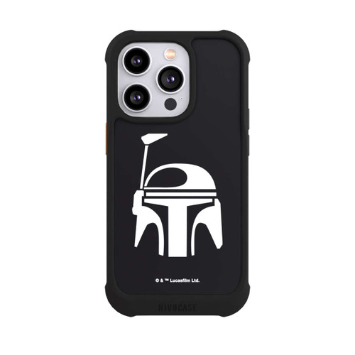 Apple iPhone 14 Pro NIVOmax Boba Fett Helm Schwarz