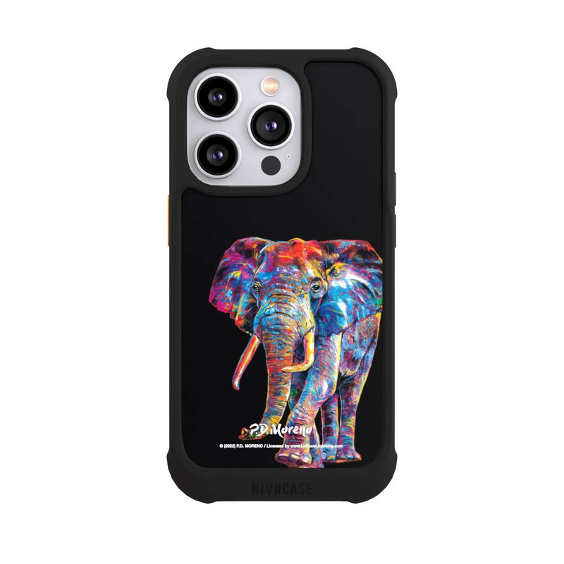 iPhone 14 Pro NIVOmax Elephant Art By P.D. Moreno
