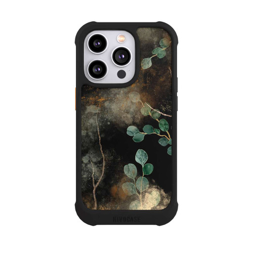 Apple iPhone 14 Pro NIVOmax Eucalyptus en Fond