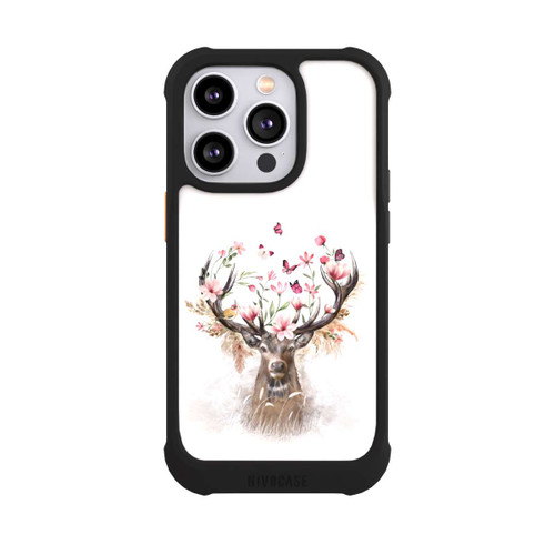 Apple iPhone 14 Pro NIVOmax Deer Flowers Antlers
