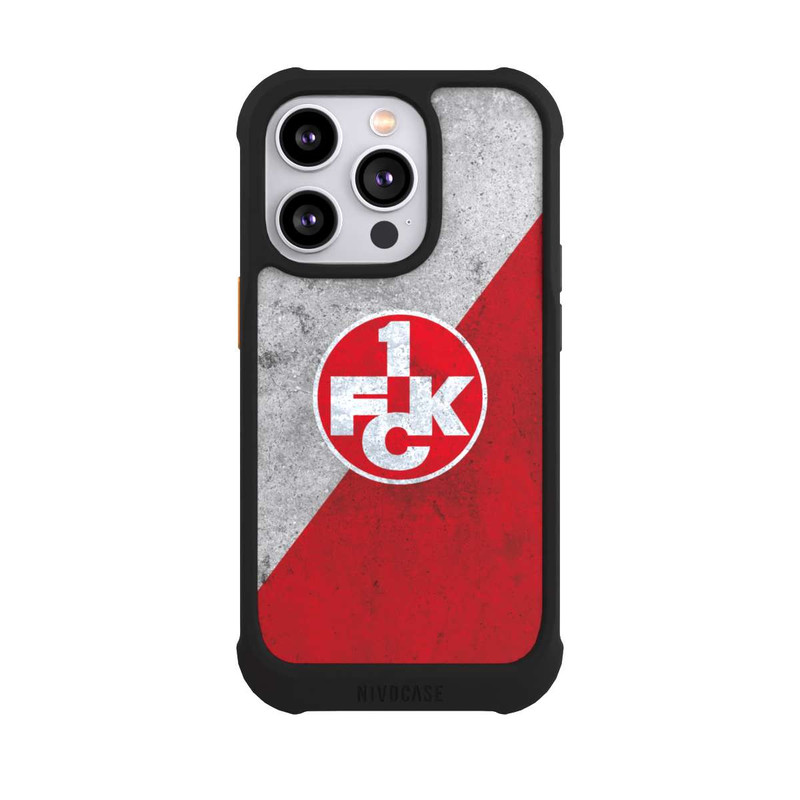 iPhone 14 Pro NIVOmax 1.FC Kaiserslautern-Beton Logo red