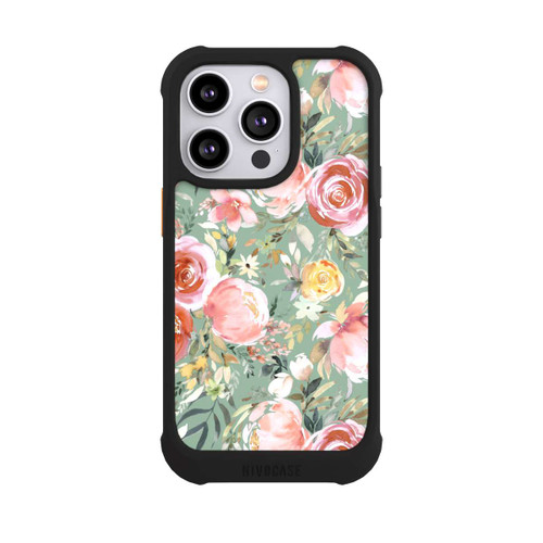 Apple iPhone 14 Pro NIVOmax Bouquet de Pivoines Pastelles
