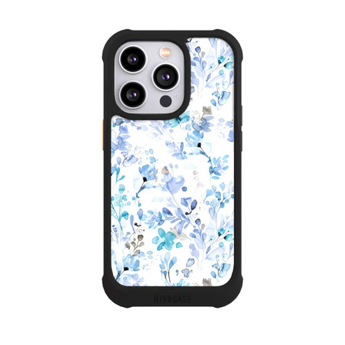 Apple iPhone 14 Pro NIVOmax Frühlingsunkraut blau