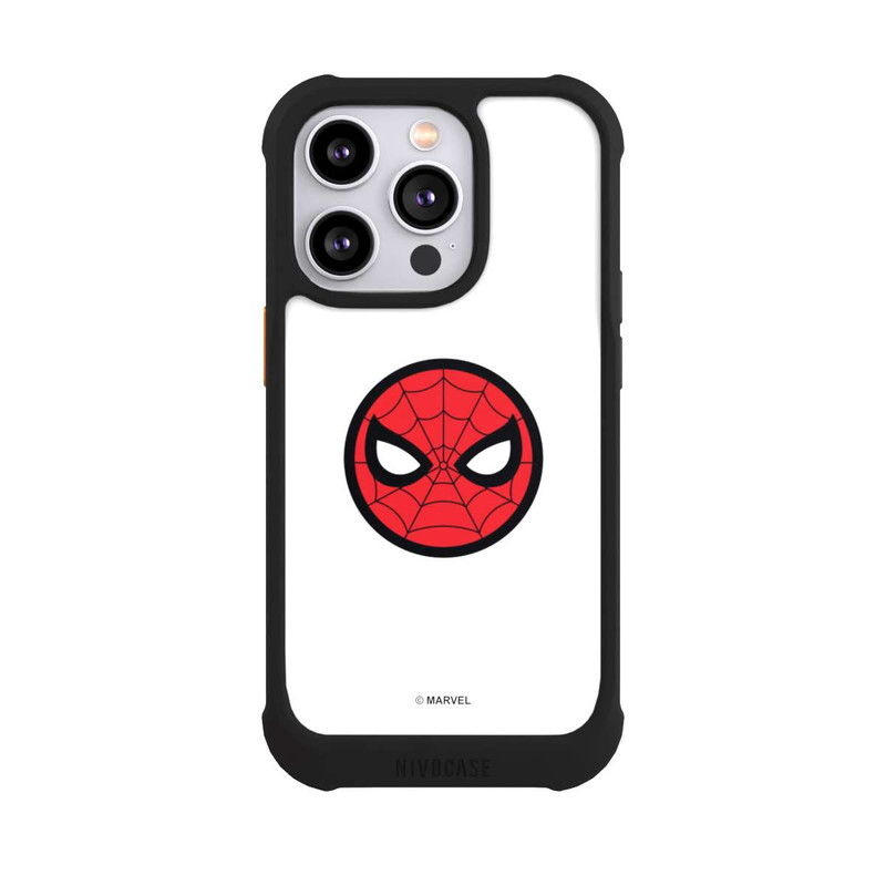 iPhone 14 Pro NIVOmax Spider-Man Badge Head