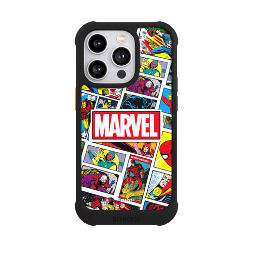Apple iPhone 14 Pro NIVOmax Marvel Comic Pattern