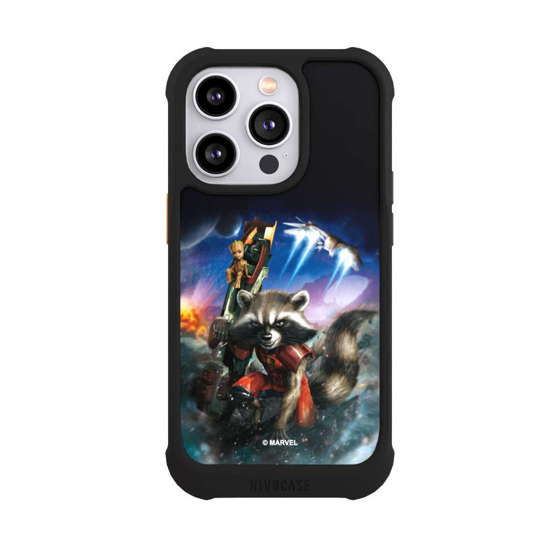 iPhone 14 Pro NIVOmax Rocket & Baby Groot Guardians Of The Galaxy