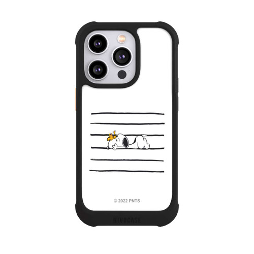Apple iPhone 14 Pro NIVOmax Snoopy Woodstock Streifen