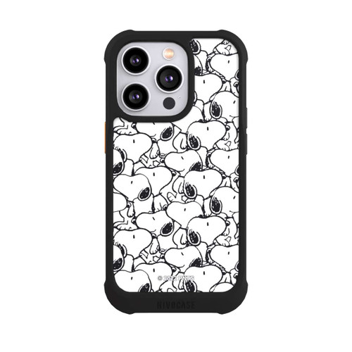 Apple iPhone 14 Pro NIVOmax Snoopy Pattern Black And White