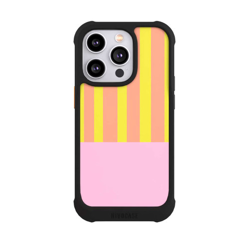 Apple iPhone 14 Pro NIVOmax Neonfarbige Streifen