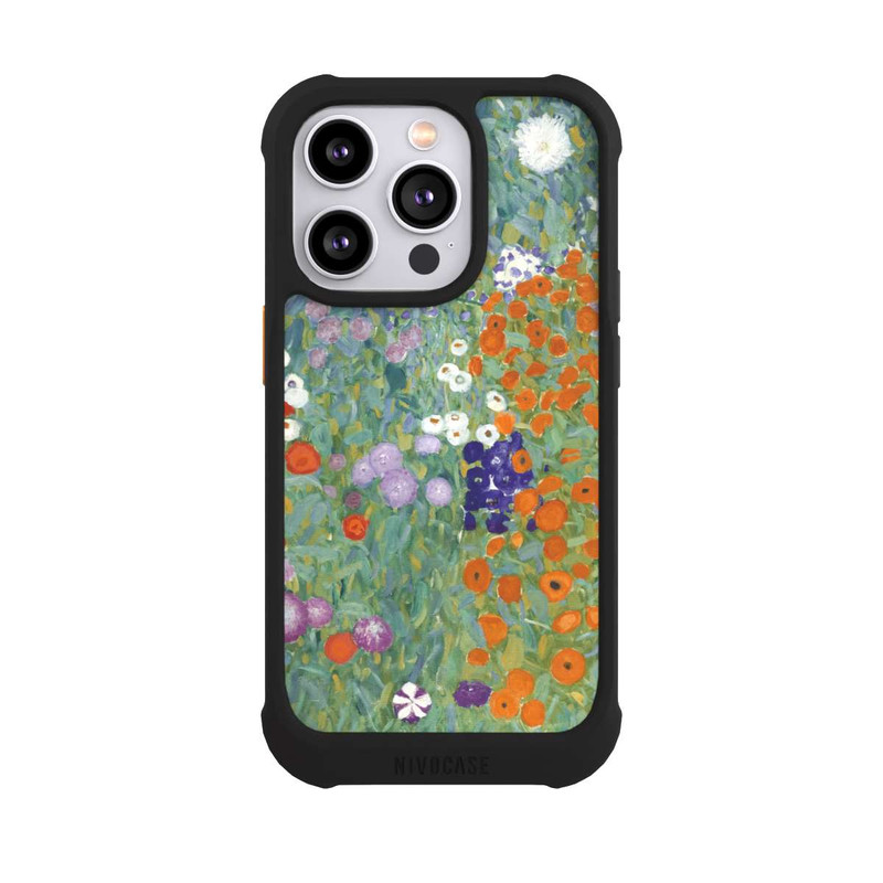 iPhone 14 Pro NIVOmax Blühender Garten - Gustav Klimt