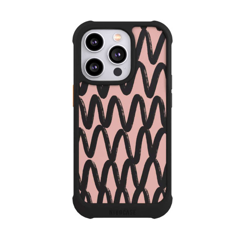 Apple iPhone 14 Pro NIVOmax Zig Zag Noir