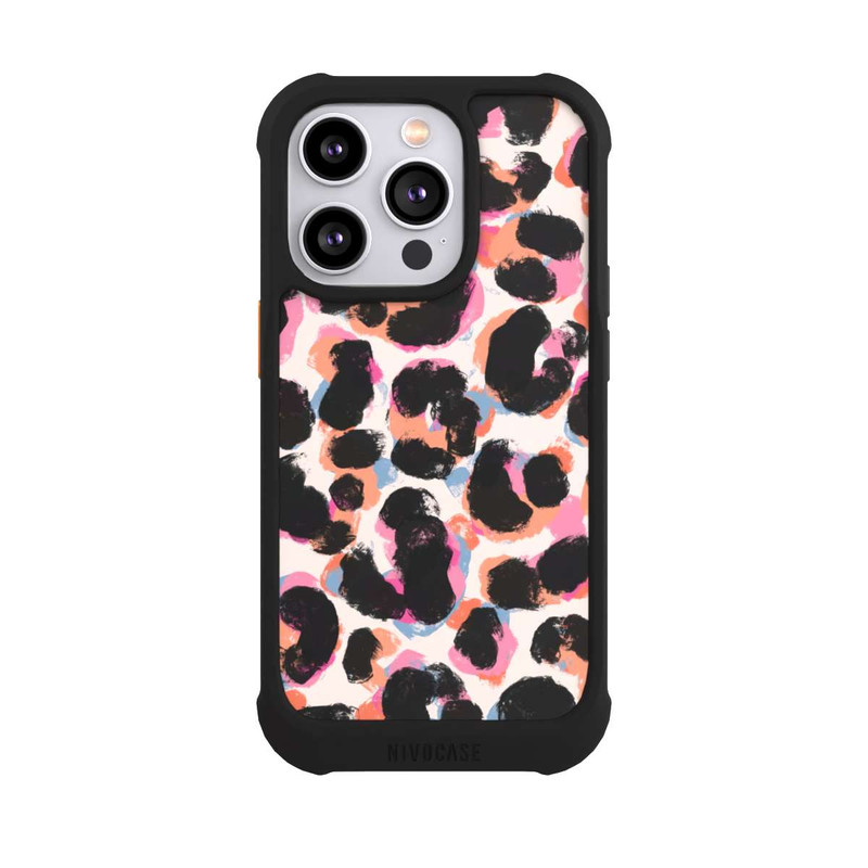 iPhone 14 Pro NIVOmax Lion Pattern Colorée