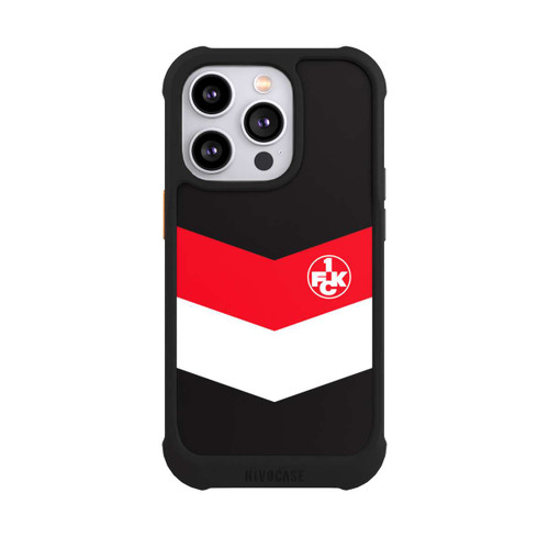 Apple iPhone 14 Pro NIVOmax 1.FCK Blockstreifen Design
