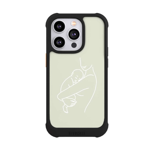 Apple iPhone 14 Pro NIVOmax Line Art Familie 3
