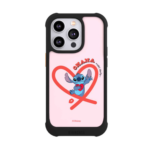 Apple iPhone 14 Pro NIVOmax Stitch Ohana Pink Heart