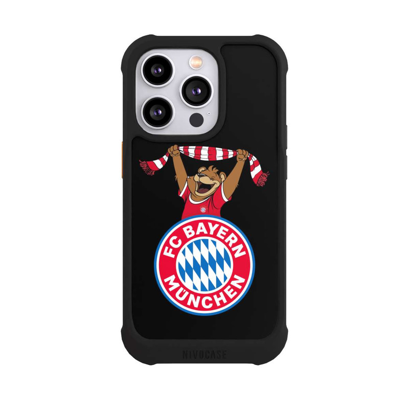 iPhone 14 Pro NIVOmax Bernie Jubel mit Schal Schwarz