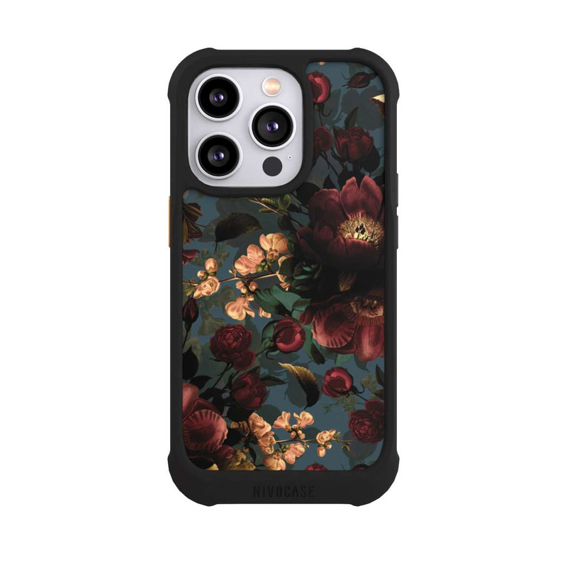 iPhone 14 Pro NIVOmax Blumen Vintage
