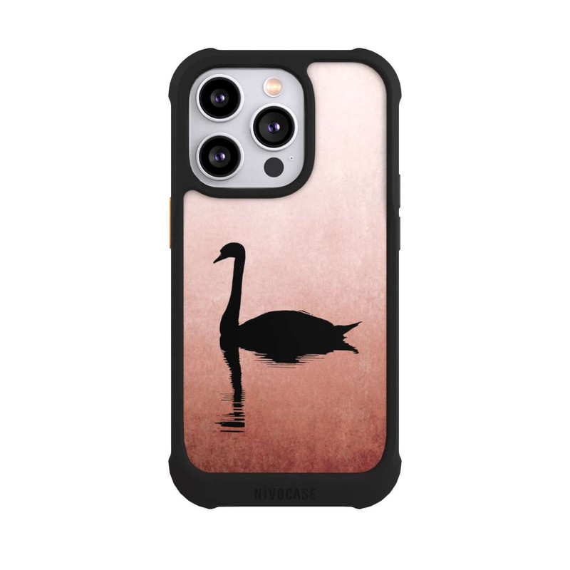 iPhone 14 Pro NIVOmax Der rote Schwan