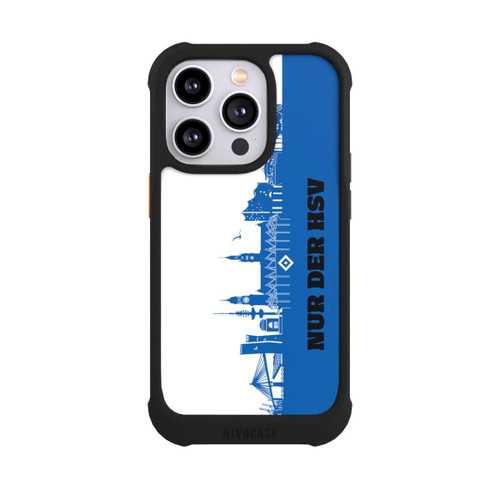 Apple iPhone 14 Pro NIVOmax HSV Skyline Blau Weiß