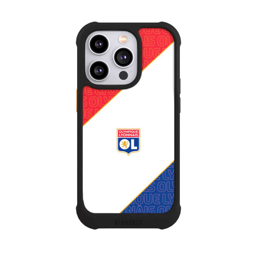 Apple iPhone 14 Pro NIVOmax Logo OL rouge et bleu