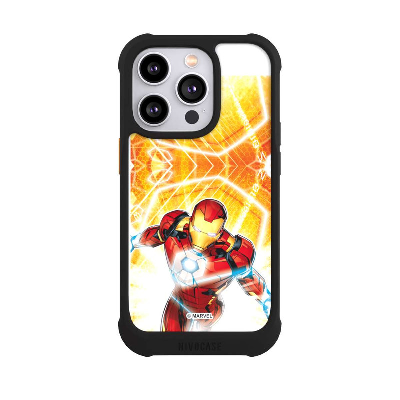 iPhone 14 Pro NIVOmax Iron Man on Fire