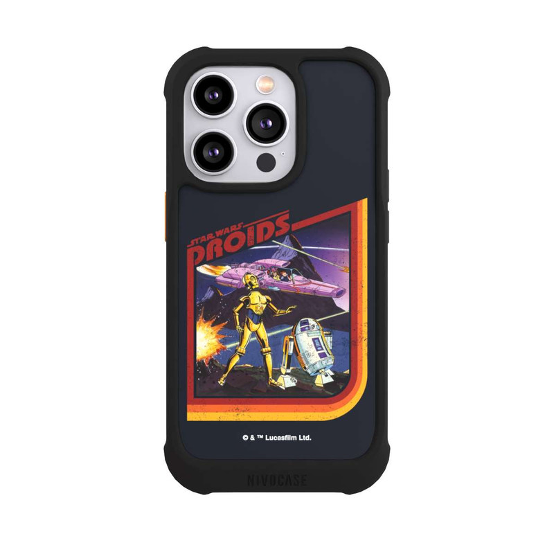 iPhone 14 Pro NIVOmax R2D2 und C3PO Comic