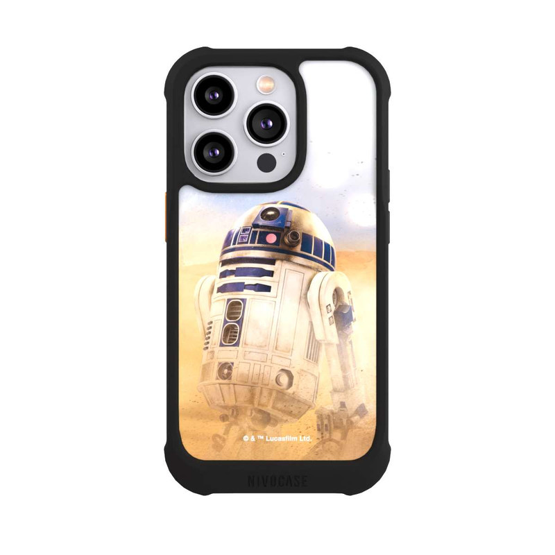 iPhone 14 Pro NIVOmax R2D2 in der Wüste