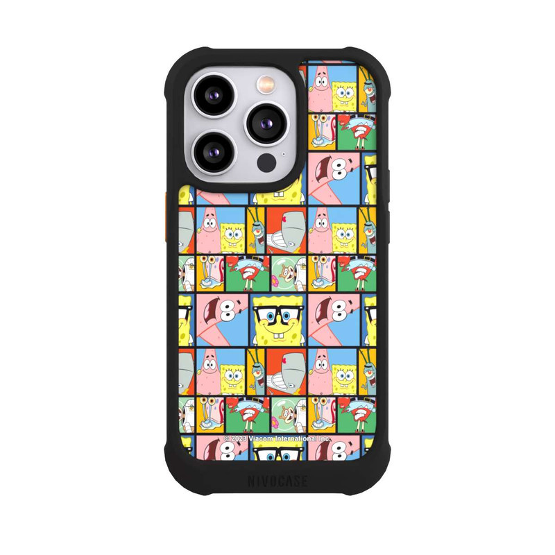 iPhone 14 Pro NIVOmax Spongebob Friends Memory Muster