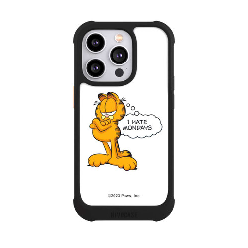 Apple iPhone 14 Pro NIVOmax Garfield I Hate Mondays White