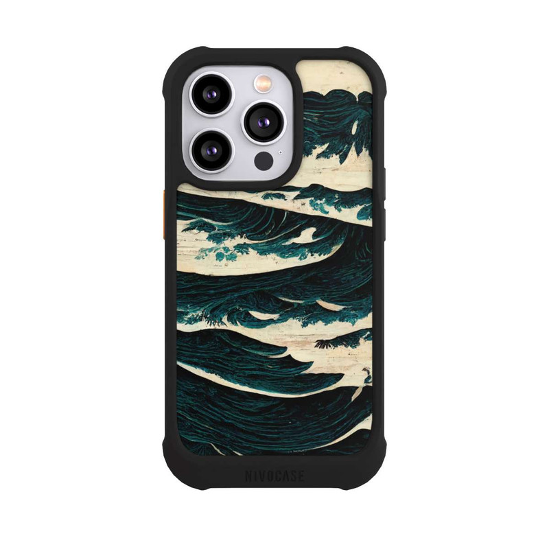 iPhone 14 Pro NIVOmax Vagues sauvages